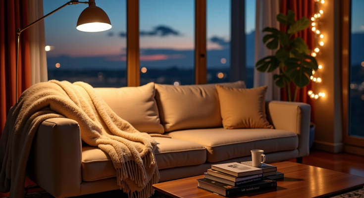Créer une ambiance cosy avec un éclairage bien pensé chez soi